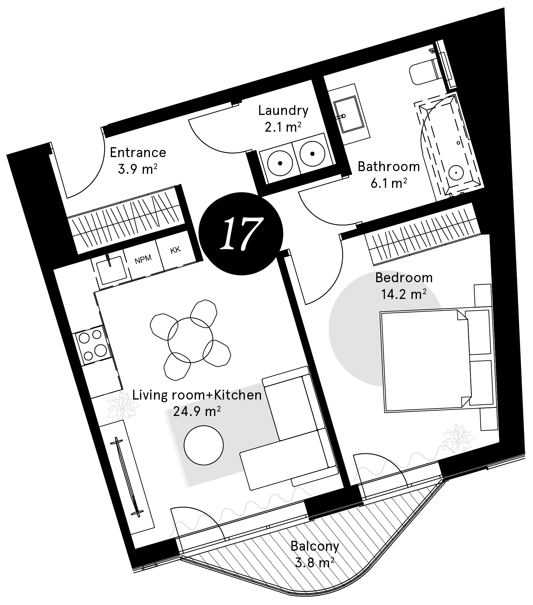 Plan – Apartment 17